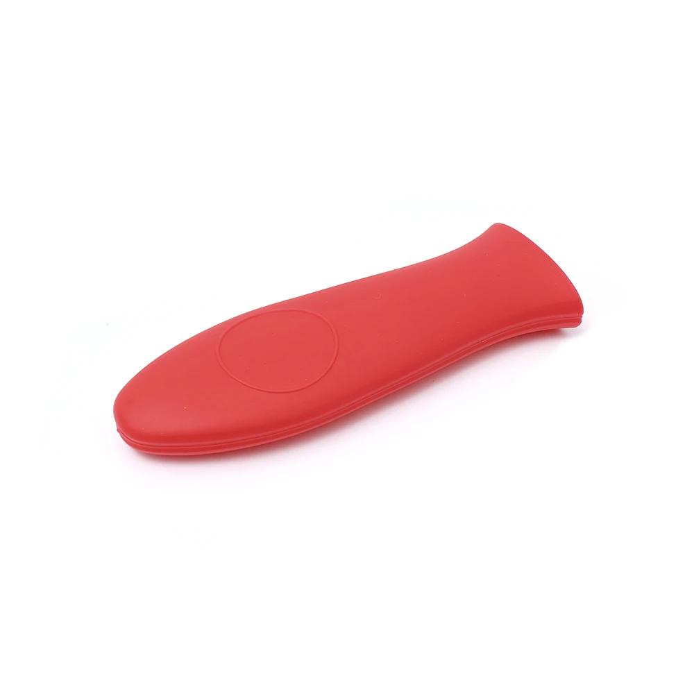Supporto Antiscivolo in Silicone per Manico di Pentola Smontabile Parti di Pentolame Presina Guaina Copertura per Impugnatura Padella in Ghisa Manico per Pentole