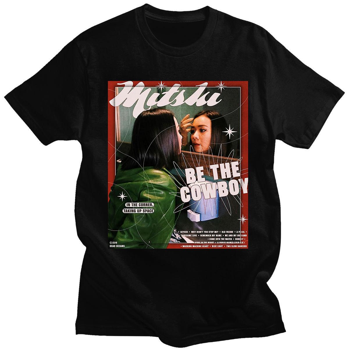 Mitski Be The Cowboy Плакат Музыкальный альбом Печать Футболка Ретро Крутой подарок Графические футболки Летняя унисекс Футболка Camiseta Hombre Custom L 2373₽