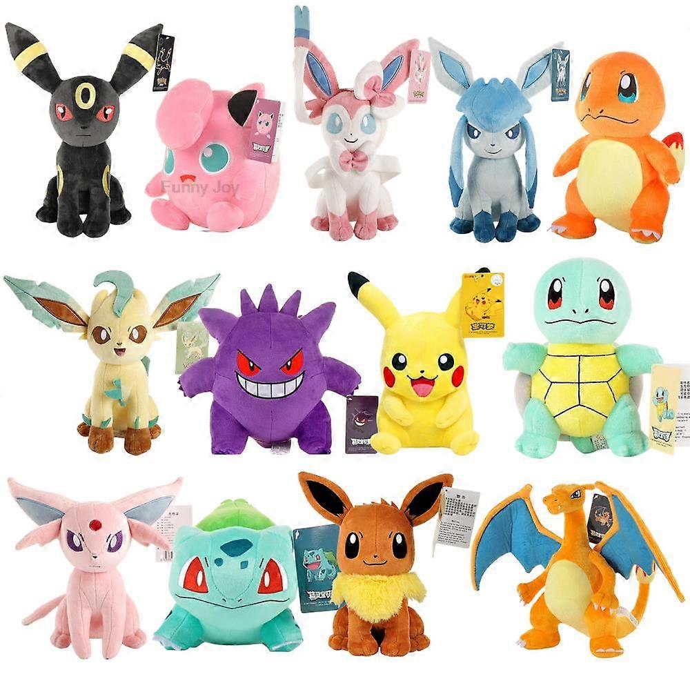 Squirtle Plush Toy 23cm 52 Styles Soft Cuddly Doll