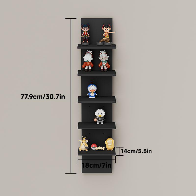 Wall-Mounted Triangular Corner Shelf Rack - Multi-Layer Kitchen Storage Bookshelf