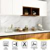 10Pcs Marble Wallpaper Super Strong Adhesive Waterproof Sticker For Bathroom Kitchen Decor Design