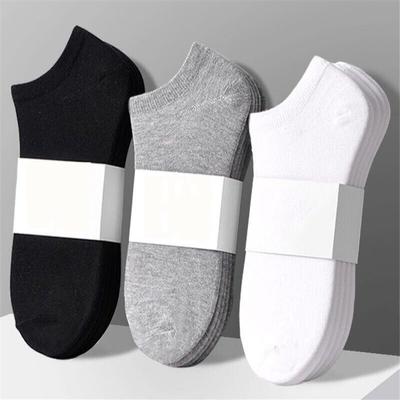 10 párů Pevné kotníkové ponožky Ženy Muži Neviditelné Krátké Ponožky Letní Prodyšné Tenké Lodní Ponožky Unisex Krátké ponožky Set