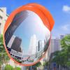 45/ 60/ 75CM Road Safety Wide Angle Corner Mirror Outdoor Polycabonate Traffic Safety Convex Mirror
