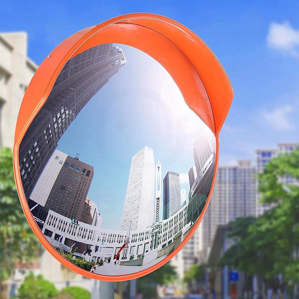 45/ 60/ 75CM Road Safety Wide Angle Corner Mirror Outdoor Polycabonate Traffic Safety Convex Mirror