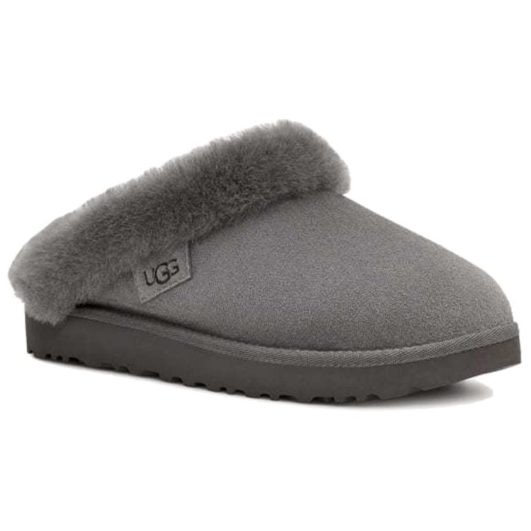 UGG Comfortable Versatile Non-Slip Open-Toe Slippers Unisex Slippers Gray 1115134-CHRC