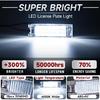 Nsautolighting LED License Plate Light Assemblies for 2015 2016 2017 2018 2019 2020 2021 Jee'p Renegade Rear Tag License Number Plate Lamp OEM Error