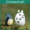 Cartoon Cat Resin Garden Decor With Winter Scene My Neighbor Totoro For Diy Landscaping And Gifting