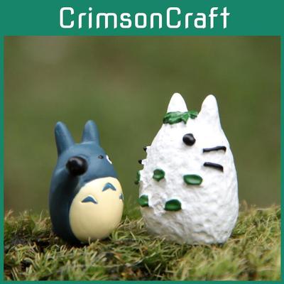 Resin Decor Garden Featuring Cartoon My Neighbor Totoro For Winter Scene