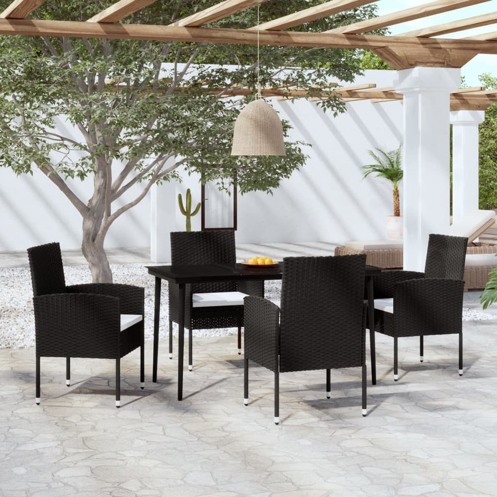 Ensemble à manger de jardin 5 pcs
