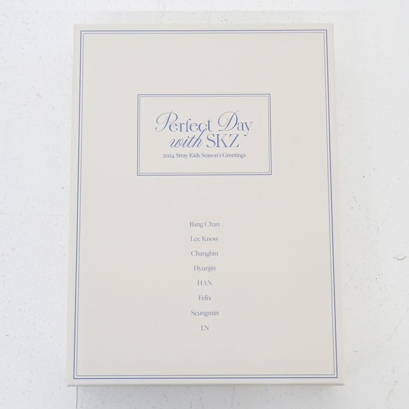 

[USED] Mie Store Stray Kids 2024 Season s Greetings Perfect Day with SKZ Bonus Trading Card (Skiz/Sea Green) 353-B868