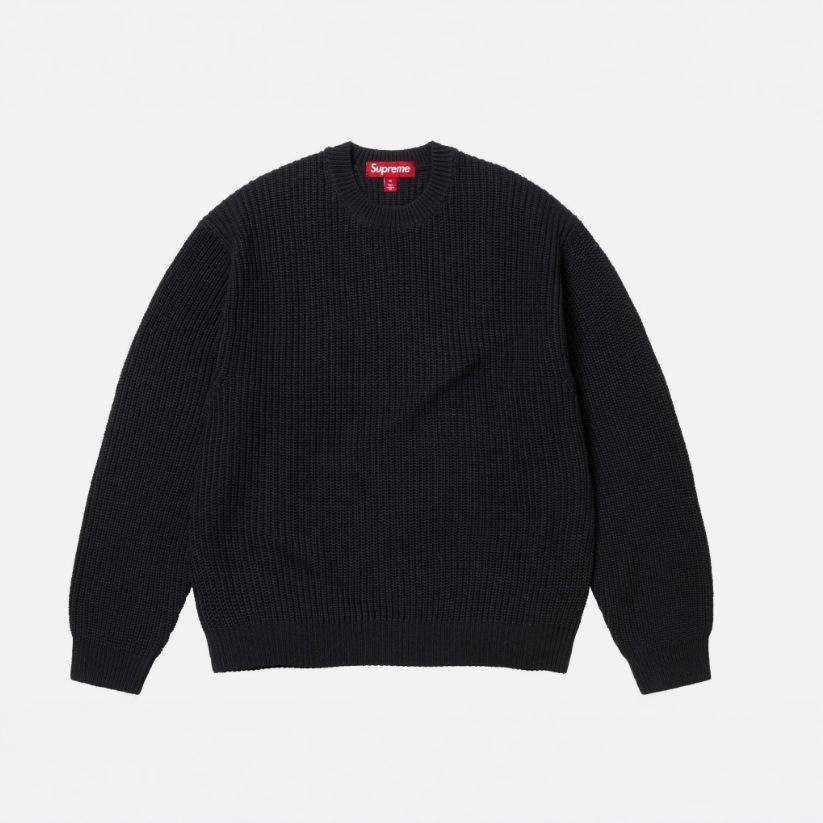 Europäischer Street Style Damen Y2K Retro Grau & Schwarz Jacquard Strickpullover