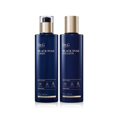 Dr.G Black Snail Toner Emulsion 2-teiliges Set