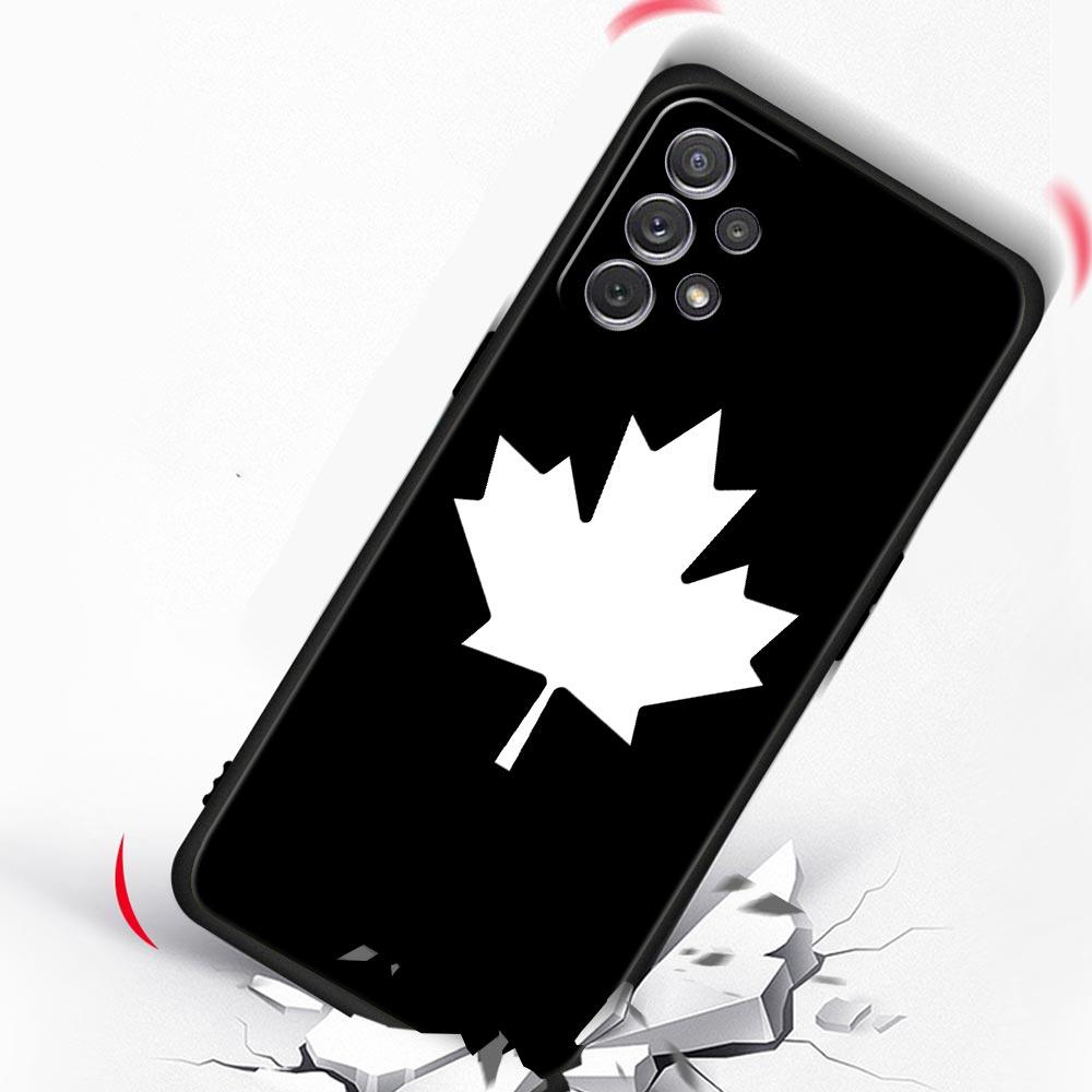 Maple Canada Flag Love Football Phone Case For Samsung A17 A07 A55 A35 A25 A15 A05 A33 A31 A23 A21s A13 A41 A73 A53 A51 A71Cover