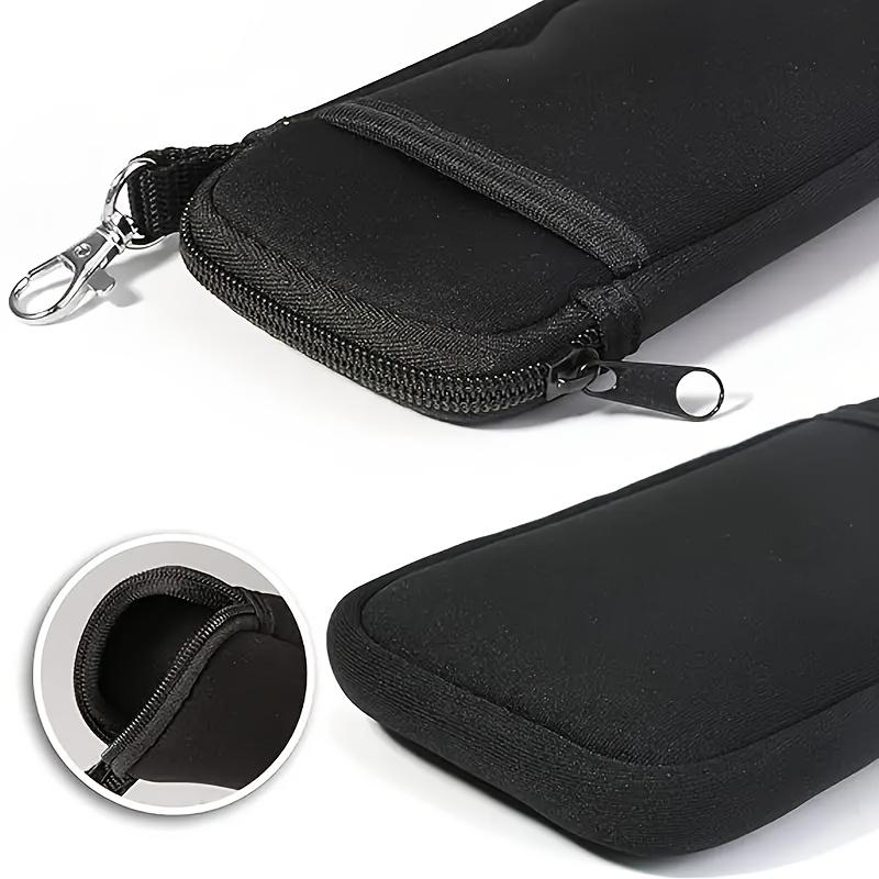1pc Portable Glasses Protective Case, Glasses Bag Portable Mobile Phone Storage Bag Diving Coin Purse Double Pocket Storage Bag Storage Bag