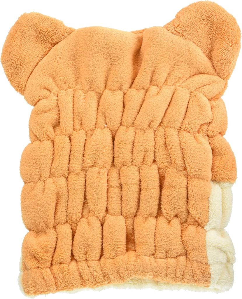Marushin Towel Cap for SUN HEART Hamster Cap Hair Drying for Girls and and the 0135029300 Kids, Swimming, Towel, Towel, Absorbent, Quick-Drying, Boys,