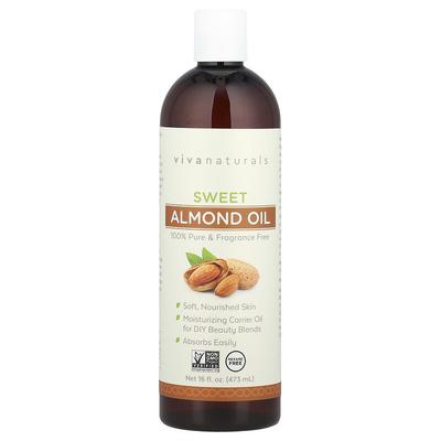 Sweet Almond Oil, 16 Fl Oz (473 Ml)