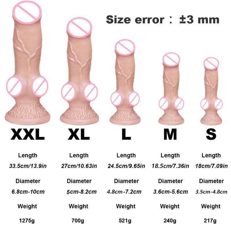 Großer Silikon-Tierdildo, Sex für Männer und Frauen, Analplug, Penis, realistischer Hund, Knotendildos, Sexspielzeug, weiblicher Masturbator, Lieferungen für Erwachsene