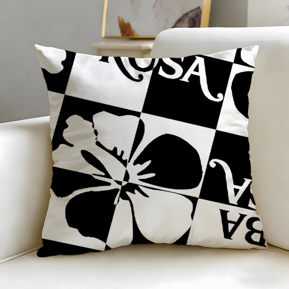 popular fashion brand Alba Rosa Cushion Cover Soft & Easy-Wash Pillow Case – Versatile for Couch, Bed, Travel and Office