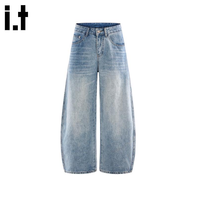 :CHOCOOLATEit Men s Loose Fit Washed Retro Denim Jeans L