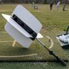 Ergonomic Golf Swing Practice Aid with Resistance Fins Portable Wind