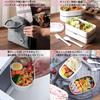 IOLOYU Bento Large Capacity Lunch Box for Men and Elementary School High School and Bento Picnic Bento Box Easy to Large Slim Bento Simple and Large