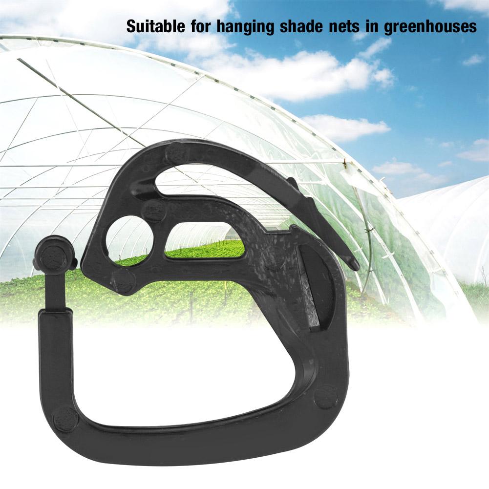 50Pcs Shade Net Clip Clamp Trellis Garden Flower Vegetable Vine Fixed Clip Plant Support