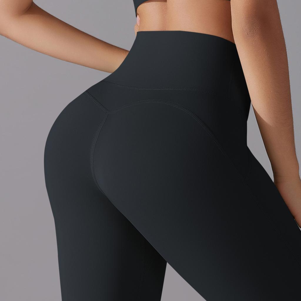 High Waisted, Hip Lifting, Naked Hot Pants, No Need To Wear Underwear, No Awkward Lines, Sports Pants, Running, Fitness, Yoga Pants For Women