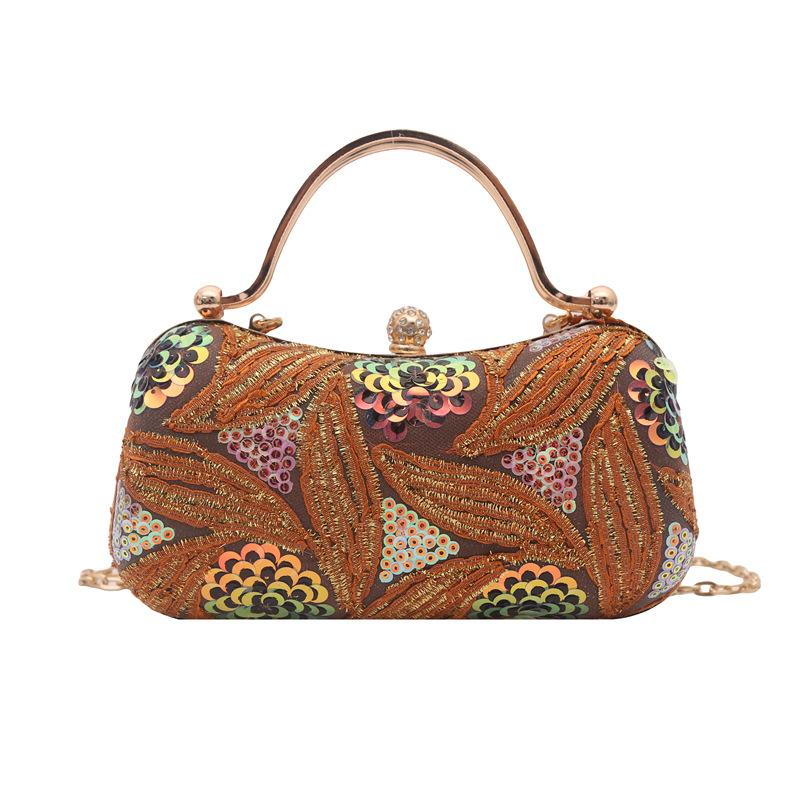 New Fashion Evening Shoulder Bag Bridal Clutch Banquet Party Wedding Elegant Handbag Female Purse Hasp Tote Chain Women Handbag