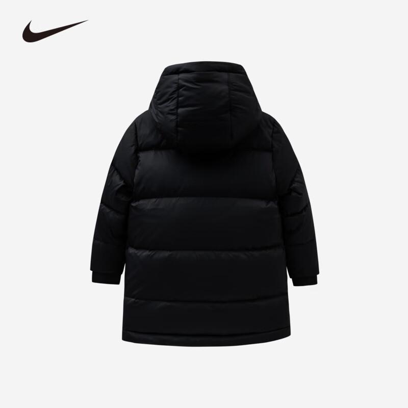 Nike Boys' Winter Mid-Length Hooded Down Jacket