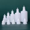 Flacone contagocce bianco a prova di luce: Sottobottiglia da 5ml, 10ml, 20ml, 30ml, 50ml per Inchiostro e Pigmento con Bocchetta Appuntita