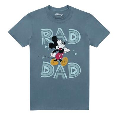 Disney Camiseta masculina Rad Dad Mickey Mouse
