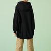 Gucci Sweatshirts Women's Black Hooded Moderate Regular 753595-XJFV9-1043