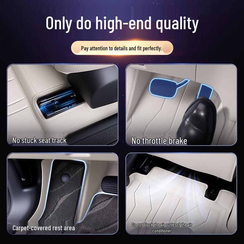 Changan Qiyuan Q05 Full-Coverage Car Floor & Trunk Mats, 26 Models Available.