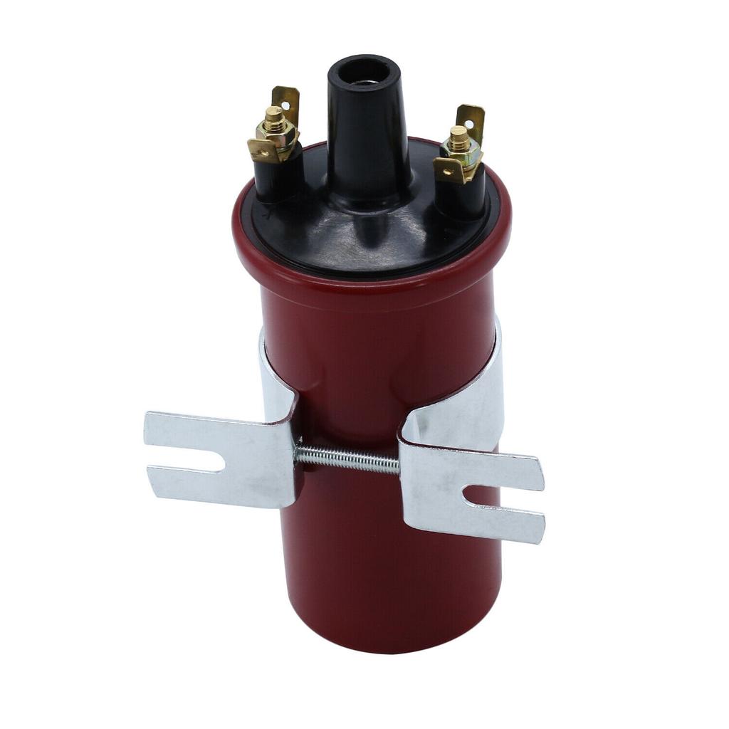 12V Auto Ignition Coil Red Car Accessories Replace For DLB105 LUCAS Sports Ignition Coil