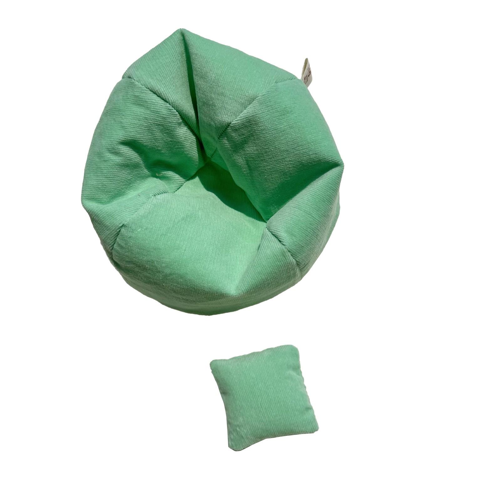 

Interesting 17cm Doll Sofa, Anime-related Plush Dolls And Cute Accessories One Size зелений