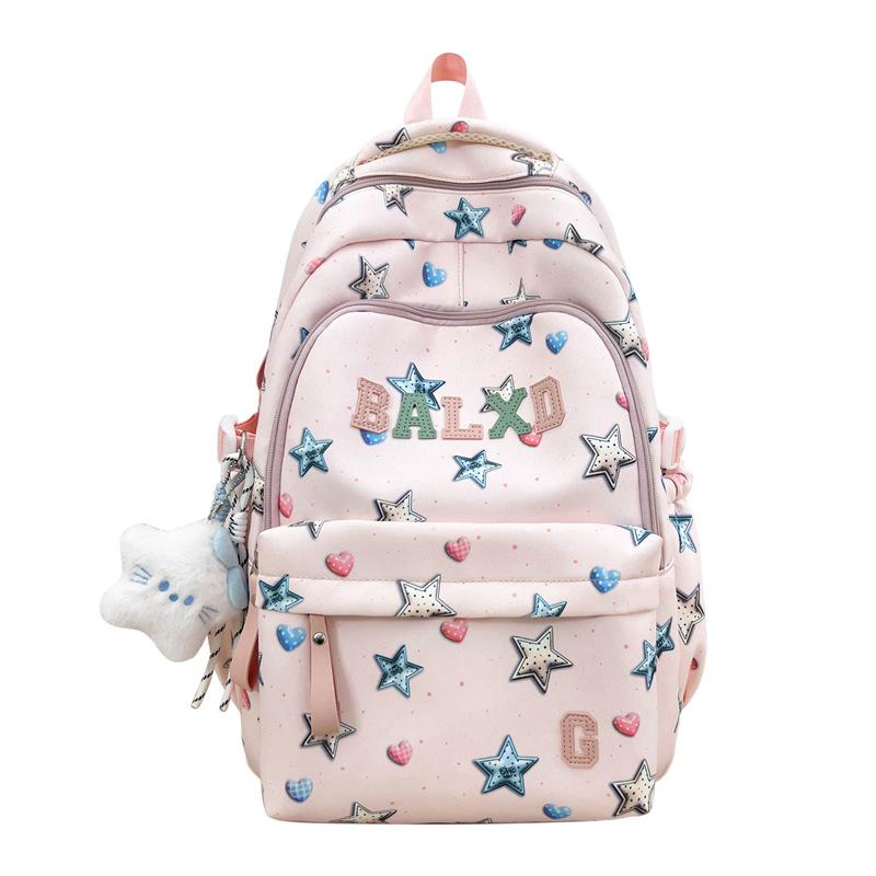 Schoolbag Girls Schoolbag 1011 New High School Students High Value Ins Wind Backpack High School Students Large Capacity Backpack