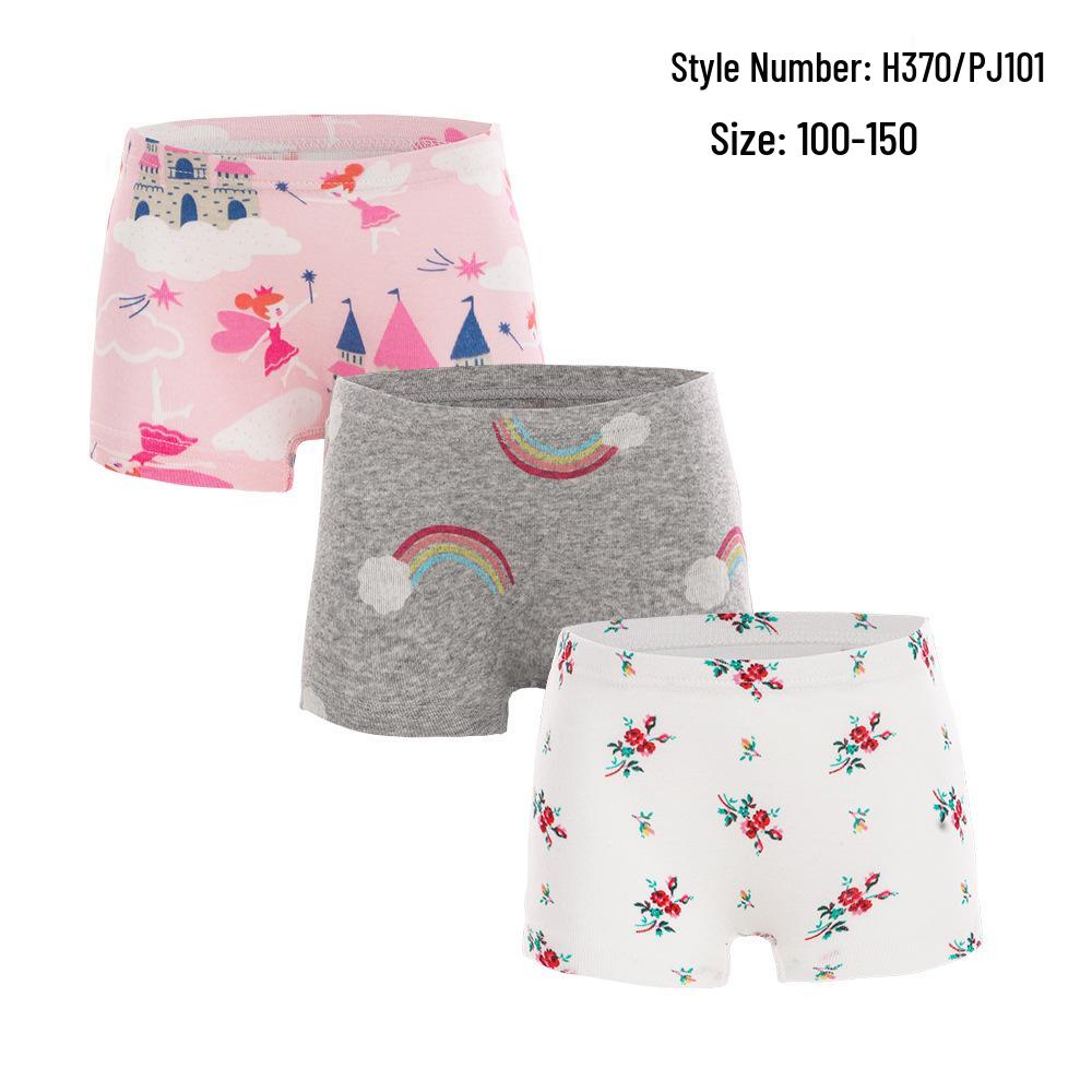 Jentenes Boxershorts i 100 % Bomull - Undertøy for Småbarn og Babyer