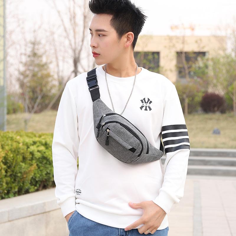 Buy Canvas waist bag running bag ladies 