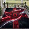 Soft Floor Carpet Manchester United Pattern Area Rug Decorative Mat For Home Room Decoration