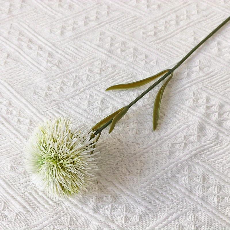 

5 шт. Имитация европейского пластикового одинарного одуванчика для украшения улицы, двора, патио, сада, газона, свадебного букета, дня рождения