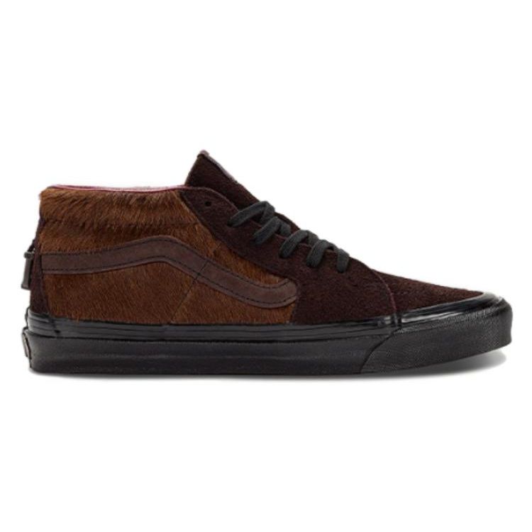 Vans Random Event X  SK8 Mid-Top Skate Shoes Unisex Sneakers Brown VN0A5JMFCGW