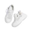 Baotou Heightened Thick Sole Spring and Summer Sandals for Women New Hollow Breathable Soft Sole Without Tiring Feet Casual Shoes for Outside Wear