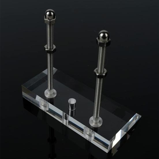 1 Zestaw Akrylowy Stojak Ścienny na Snowboard Mocowany Mocno Uchwyt Ścienny na Deskorolkę dla Deskorolki