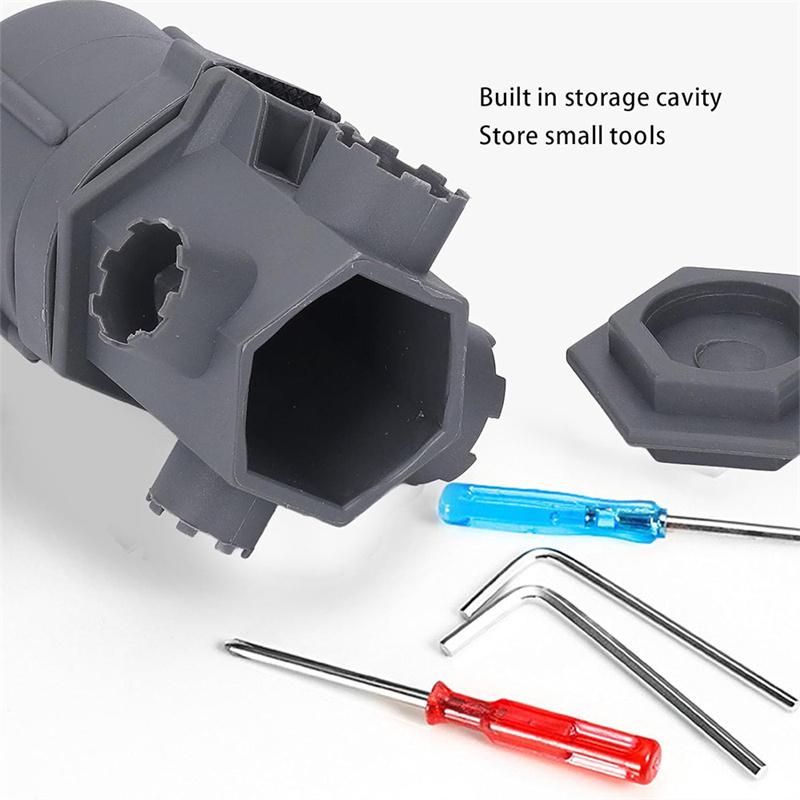 16 In 1 Wrench Tool Set For Faucet Kitchen Bathroom Multi-Purpose Maintenance Pipe Faucet Disassemble Aerator Replace Valve Core