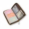 Multifunctional Passbook & Card Organizer with Coin Holder