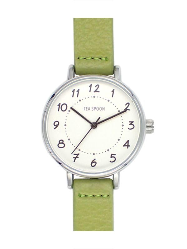 

[Follow] Watch TEA SPOON Handwritten Index Watch N04222A-1 GR Women s Green