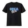 Orca Schweres Baumwoll-T-Shirt Killerwal-Design für Meeresliebhaber vintage Gewaschen Mode Lässig Vielseitig Stilvoll Weich Unisex