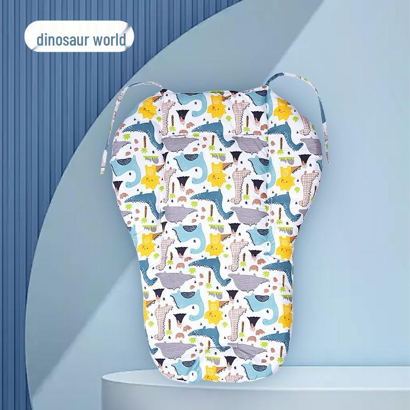 

Утолщенный теплый хлопковый вкладыш для детской коляски и стульчика для кормления.