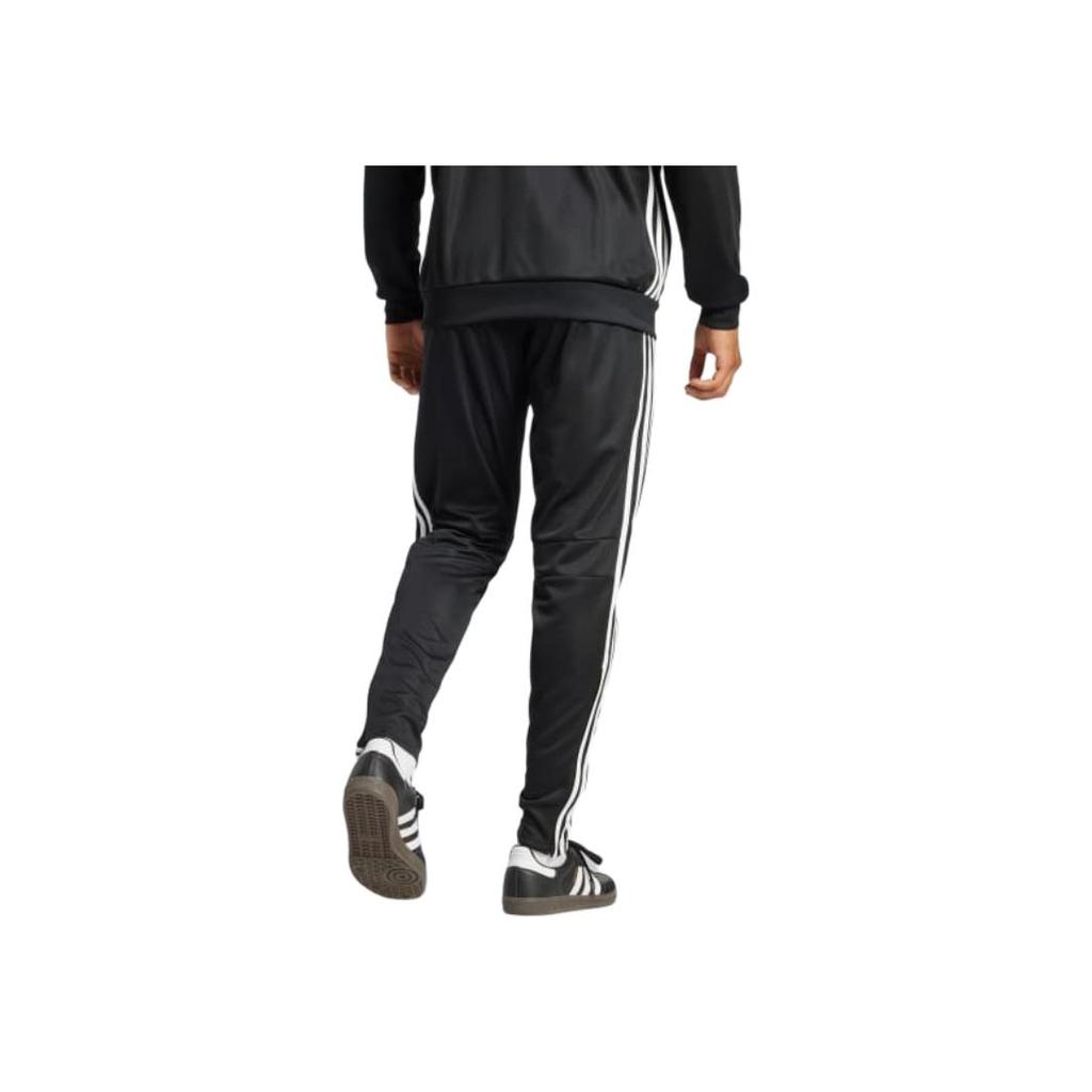 Adidas Essentials Tiro 25 Logo Versatile Comfortable Casual Knit Sports Pants Men Bottoms Black White JP2529