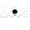 Clear Plastic Moosehead Pool Billiard Cue Bridge Head Pool Stick Holder Snooker/Nine Ball Club Billiard/Pool Cue Accessory 1 Pack